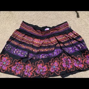 Justice girls tribal skirt